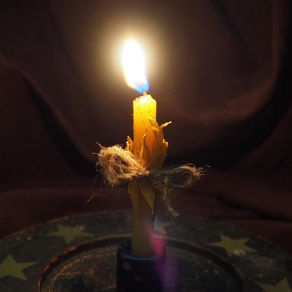 Motivation spell candle for success and confidence