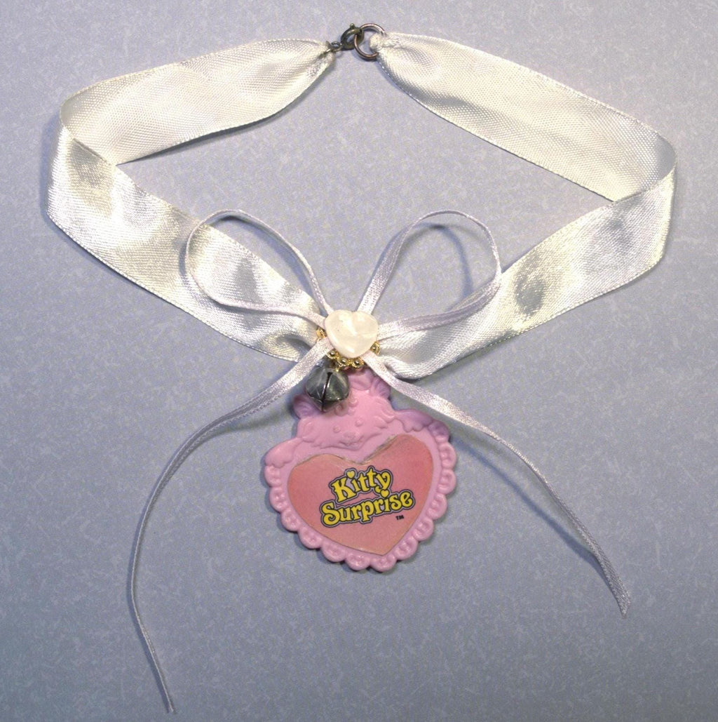 Gothic Lolita kitten choker necklace