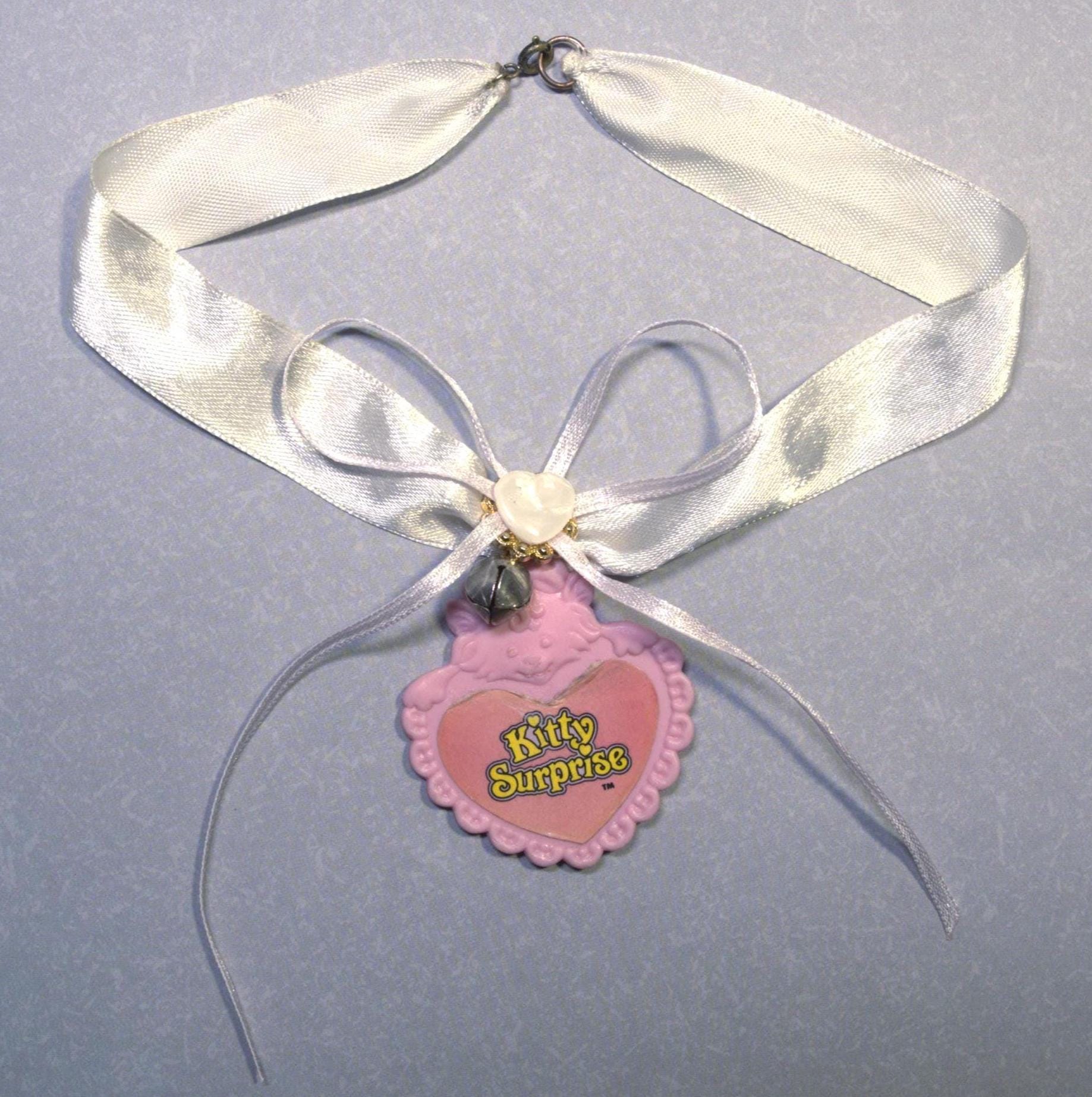 Gothic Lolita kitten choker necklace