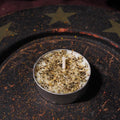 Intention candle for tranquility, calm, and inner peace