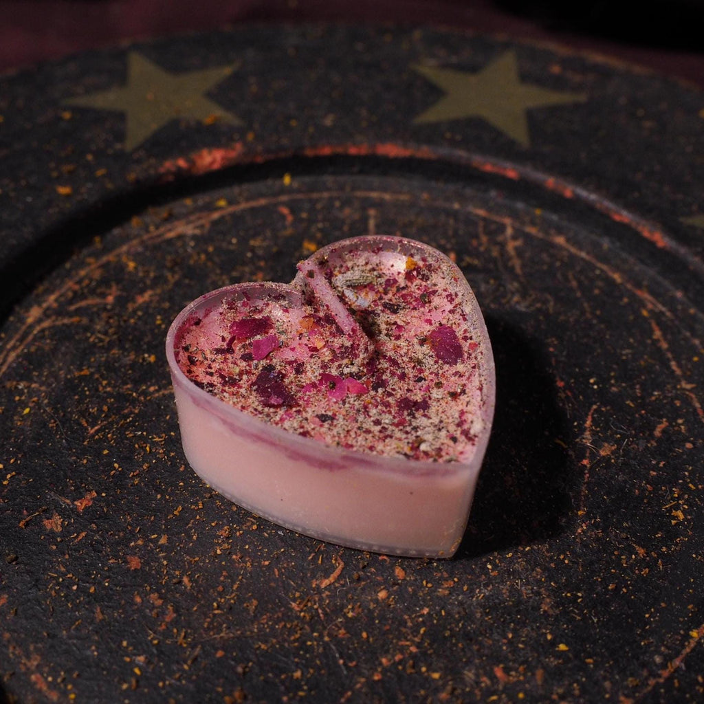 Intention candle for self-love, love goddess offering, attraction spells